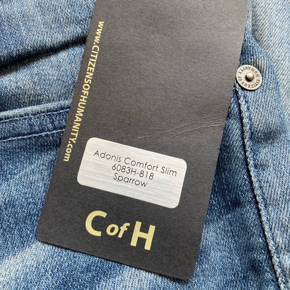 Citizens of Humanity Men’s Adonis Slim Fit Jeans NWT - Picture 3 of 6